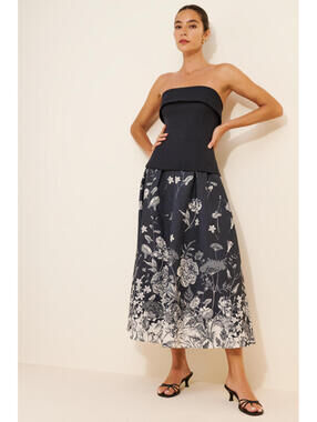 En Saison Sydney Mixed Media Dress